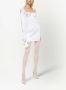 Dolce & Gabbana KIM satijnen mini-jurk Wit - Thumbnail 2