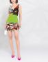 Dolce & Gabbana Mini-jurk met patchwork Zwart - Thumbnail 2