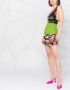 Dolce & Gabbana Mini-jurk met patchwork Zwart - Thumbnail 4
