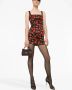 Dolce & Gabbana Mini-jurk met print Zwart - Thumbnail 2