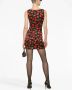 Dolce & Gabbana Mini-jurk met print Zwart - Thumbnail 4
