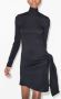 Dolce & Gabbana Mini-jurk met ruchehals Zwart - Thumbnail 2