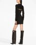 Dolce & Gabbana Mini-jurk met V-hals Zwart - Thumbnail 4