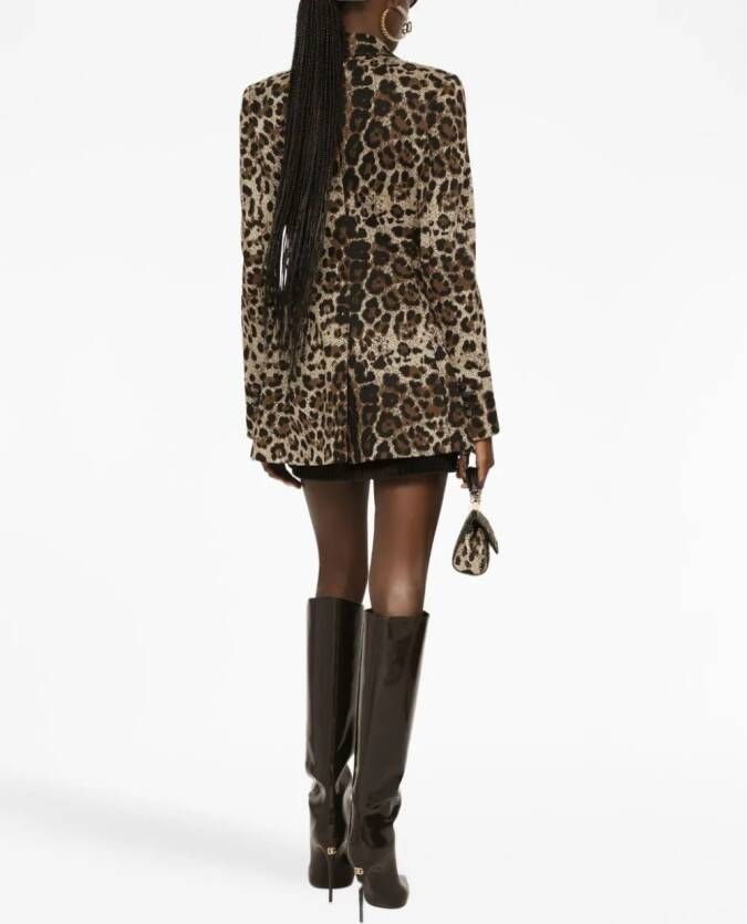 Dolce & Gabbana Mini-rok met geborduurd logo Wit