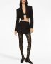 Dolce & Gabbana Mini-rok met knopen Zwart - Thumbnail 2