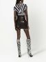 Dolce & Gabbana Mini-rok met zebraprint Zwart - Thumbnail 4