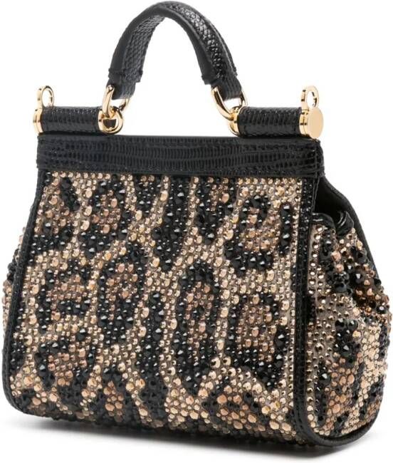Dolce & Gabbana Tas verfraaid met stras Zwart