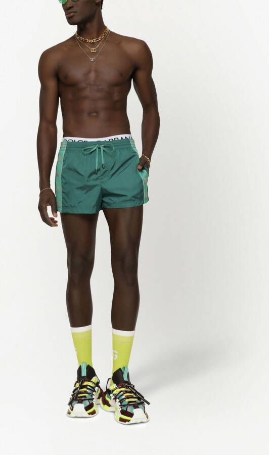 Dolce & Gabbana Zwembroek Groen