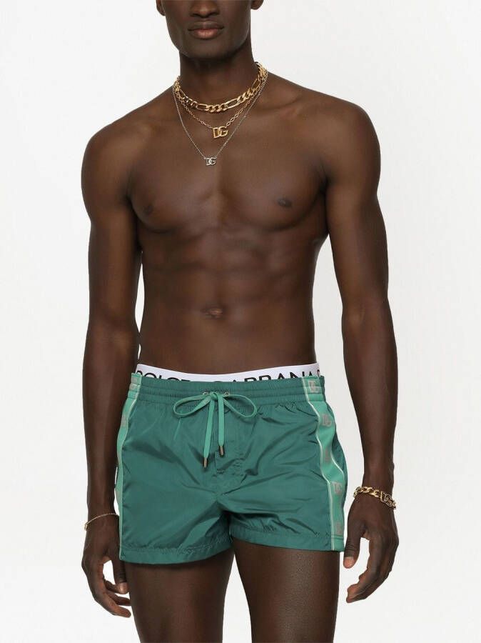 Dolce & Gabbana Zwembroek Groen