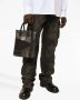 Dolce & Gabbana Mini-tas met logoplakkaat Zwart - Thumbnail 2