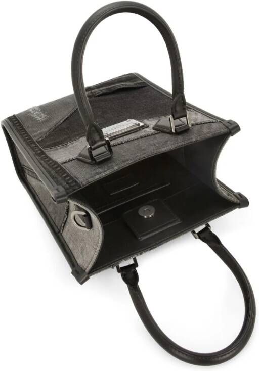 Dolce & Gabbana Mini-tas met logoplakkaat Zwart