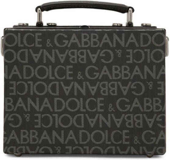 Dolce & Gabbana Mini-tas met logoprint Zwart