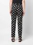 Dolce & Gabbana Broek met monogramprint Zwart - Thumbnail 4