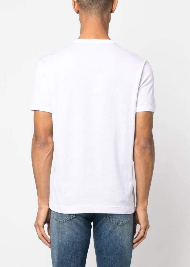 Dolce & Gabbana T-shirt met borduurwerk Wit