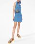 Dolce & Gabbana Mouwloze mini-jurk Blauw - Thumbnail 2