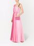 Dolce & Gabbana Asymmetrische chiffon maxi-jurk Roze - Thumbnail 2