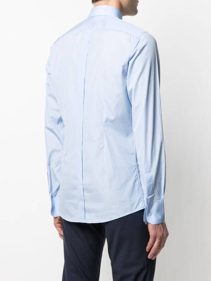 Dolce & Gabbana Overhemd met klassieke kraag Blauw