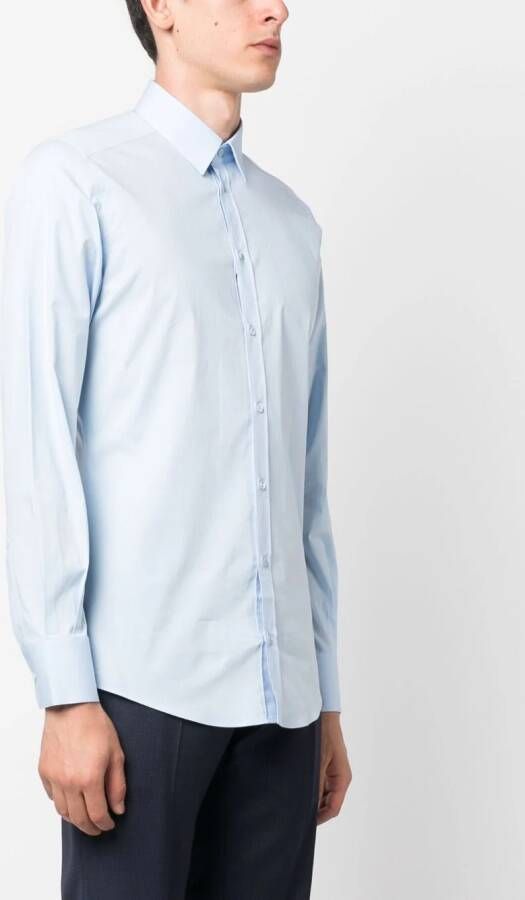 Dolce & Gabbana Overhemd met knopen Blauw