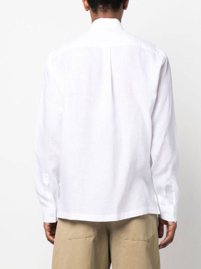 Dolce & Gabbana Overhemd met logodetail Wit