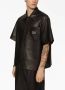 Dolce & Gabbana Overhemd met logoplakkaat Zwart - Thumbnail 5