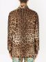 Dolce & Gabbana Overhemd met luipaardprint Bruin - Thumbnail 4