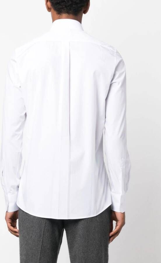 Dolce & Gabbana Overhemd met puntige kraag Wit
