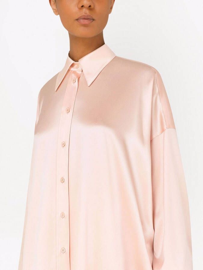 Dolce & Gabbana Zijden blouse Roze
