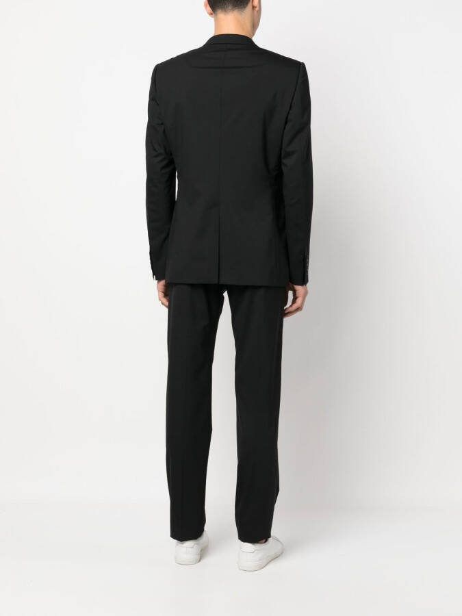 Dolce & Gabbana Pak met enkele rij knopen Zwart