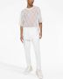 Dolce & Gabbana Pantalon met geborduurd logo Wit - Thumbnail 2