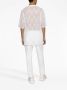 Dolce & Gabbana Pantalon met geborduurd logo Wit - Thumbnail 4