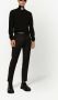 Dolce & Gabbana Pantalon met logo afwerking Zwart - Thumbnail 2