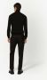 Dolce & Gabbana Pantalon met logo afwerking Zwart - Thumbnail 4