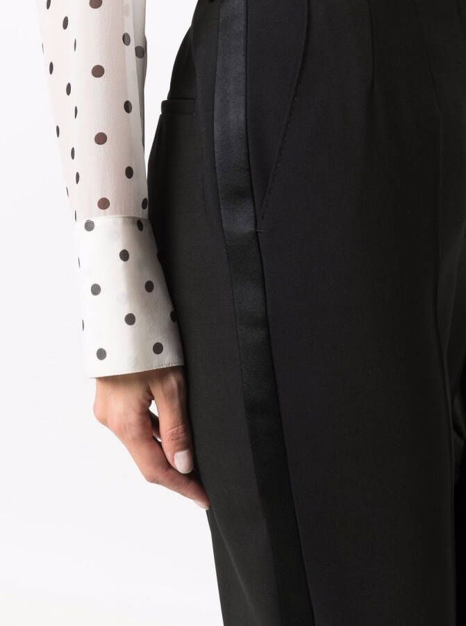 Dolce & Gabbana Pantalon met zijstreep Zwart