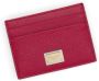 Dolce & Gabbana Pasjeshouder met logoplakkaat Roze - Thumbnail 3
