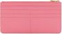 Dolce & Gabbana Leren pasjeshouder met logo label Roze - Thumbnail 2