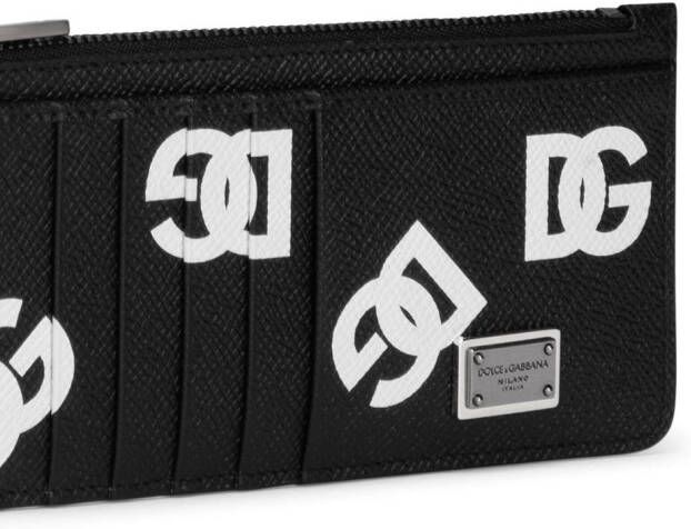 Dolce & Gabbana Pasjeshouder met DG-logo Zwart