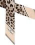 Dolce & Gabbana KIM DOLCE&GABBANA twill hoofdsjaal met luipaardprint Beige - Thumbnail 4
