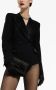 Dolce & Gabbana Playsuit blazer met dubbele rij knopen Zwart - Thumbnail 5