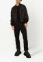 Dolce & Gabbana Poloshirt van scheerwol met logo-label Zwart - Thumbnail 2
