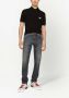 Dolce & Gabbana Piqué poloshirt met logolabel Zwart - Thumbnail 3
