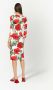 Dolce & Gabbana Midi-jurk met print Wit - Thumbnail 3