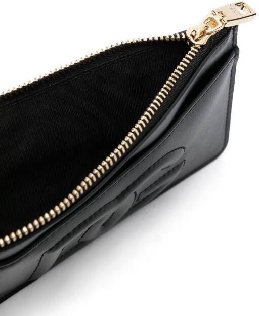 Dolce & Gabbana Portemonnee met DG-logo Zwart