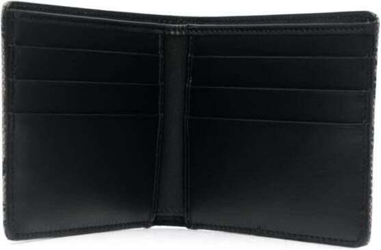 Dolce & Gabbana Portemonnee met logo jacquard Bruin