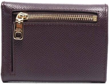 Dolce & Gabbana Portemonnee met logoplakkaat Rood