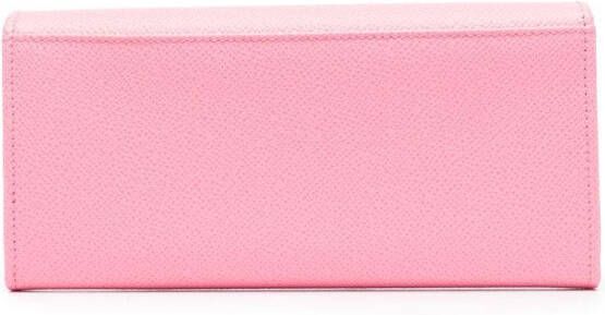 Dolce & Gabbana Portemonnee met logoplakkaat Roze