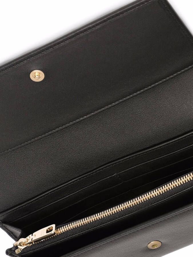 Dolce & Gabbana Portemonnee met logoplakkaat Zwart
