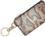 Dolce & Gabbana Portemonnee met slangenleerprint Beige - Thumbnail 3
