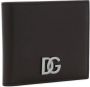 Dolce & Gabbana Leren portemonnee met DG-logo Zwart - Thumbnail 3