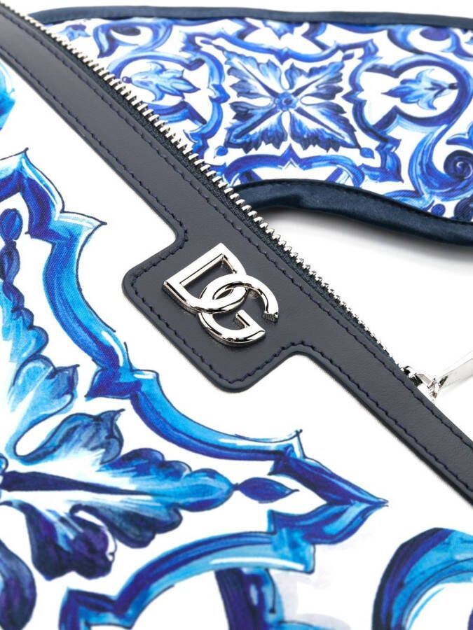 Dolce & Gabbana Reisset met print Blauw