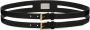 Dolce & Gabbana Riem met dubbele band Zwart - Thumbnail 2